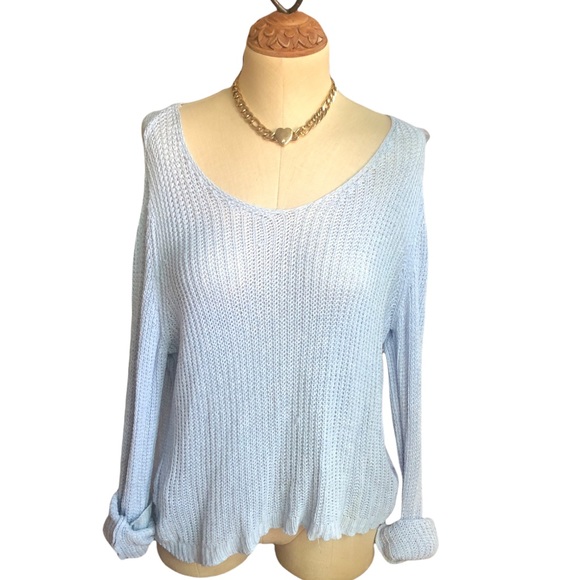 Brandy Melville light blue knit - Picture 1 of 2